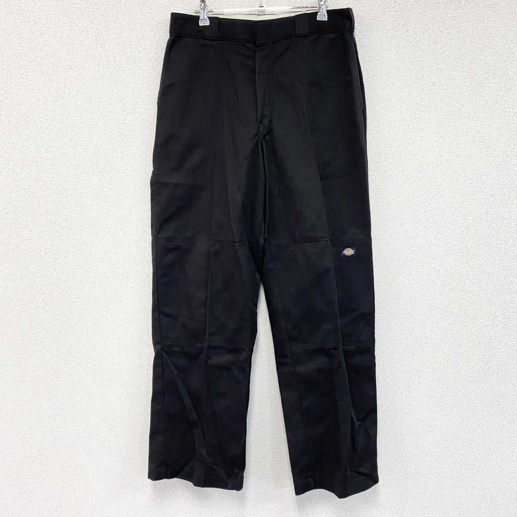 Dickies　ディッキーズ　ダブルニーワークパンツ　黒　ブラック　W34サイズ　