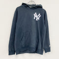 Majestic　マジェスティック　MLB　ニューヨークヤンキース　スウェットパーカー/フーディー　紺　ネイビー　Lサイズ
