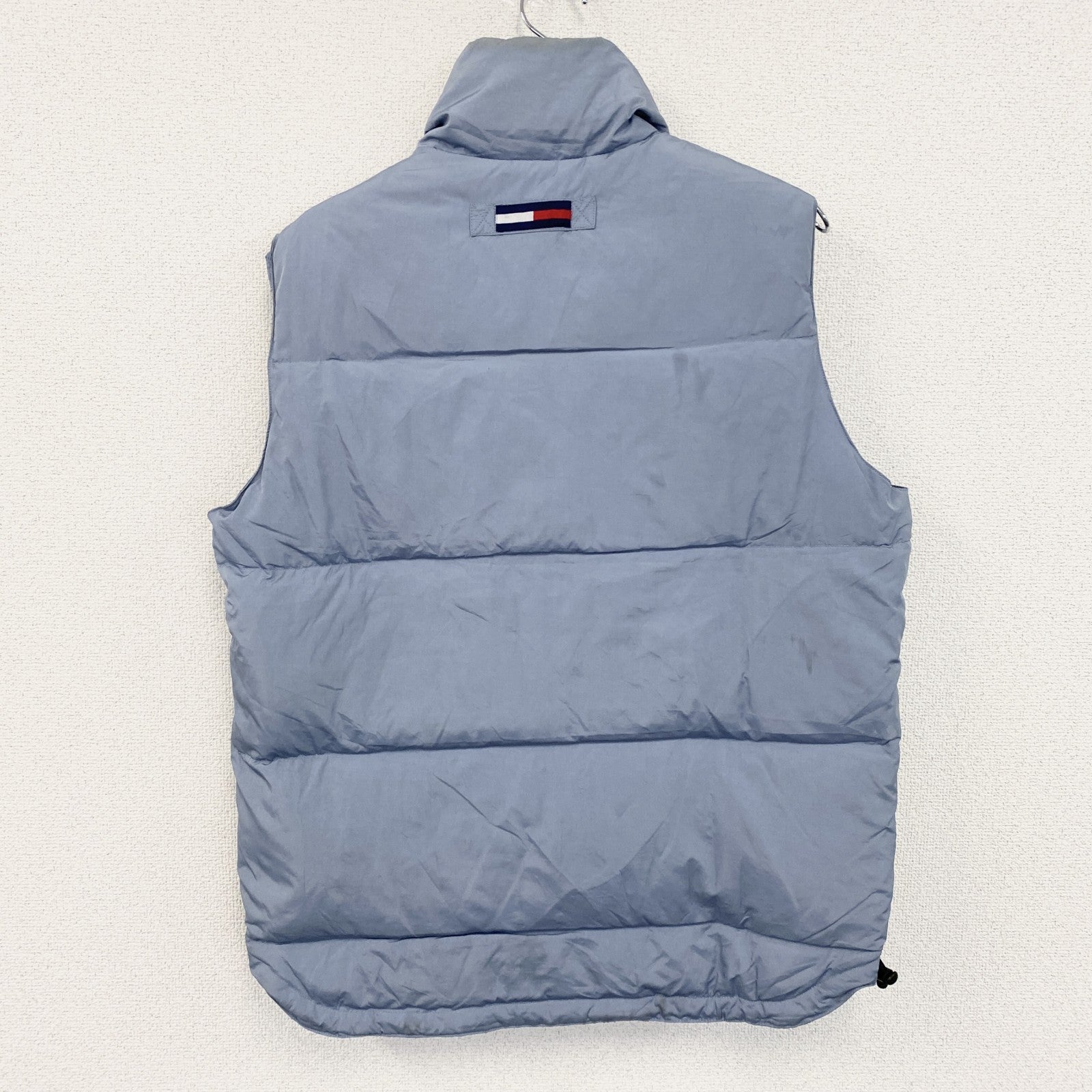 古着 used　TOOMY HILFIGER　トミーヒルフィガー　ダウンベスト　水色　ライトブルー　Sサイズ