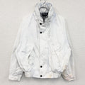 古着 used　nautica　ノーティカ　フルジップブルゾン　白　ホワイト　Lサイズ