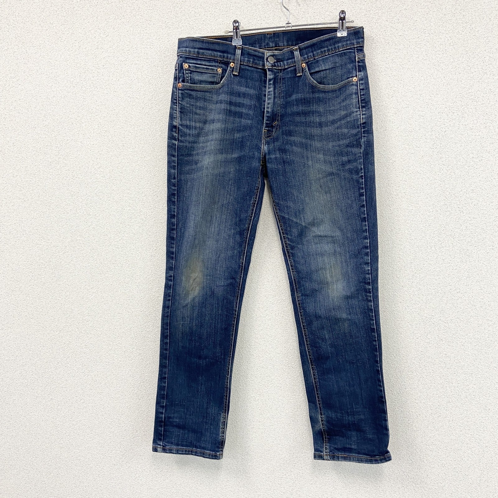 Levi's　リーバイス　541　デニムパンツ/ジーンズ　ジップフライ　縦落ち　鬼ヒゲ　インディゴ　W33サイズ