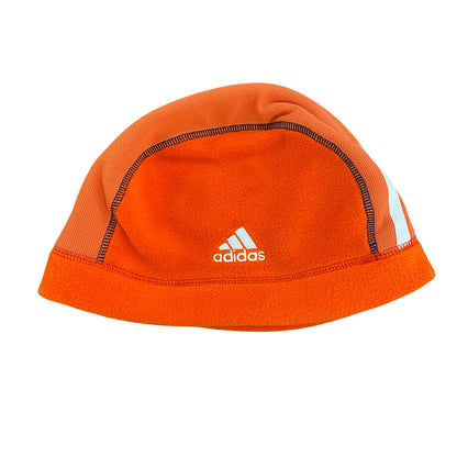 adidas　アディダス　ビーニー　フリースキャップ　パフォーマンスロゴ　オレンジ　OSFXサイズ　
