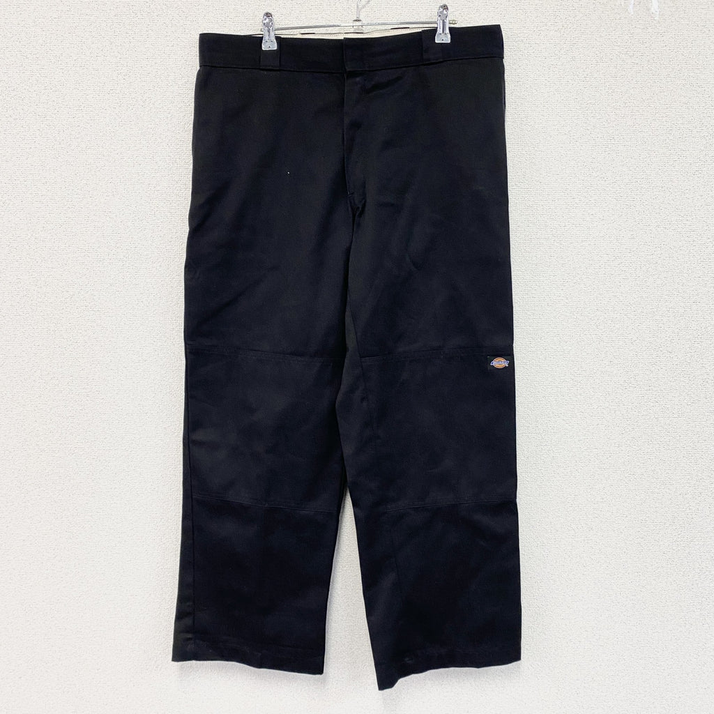 Dickies　ディッキーズ　ルーズフィットダブルニーワークパンツ　黒　ブラック　W36サイズ　