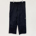 Dickies　ディッキーズ　ルーズフィットダブルニーワークパンツ　黒　ブラック　W36サイズ　