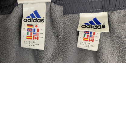 90s～　adidas　アディダス　CLIMA PROOF　トラックパンツ　ヴィンテージ　灰色　グレー　Oサイズ
