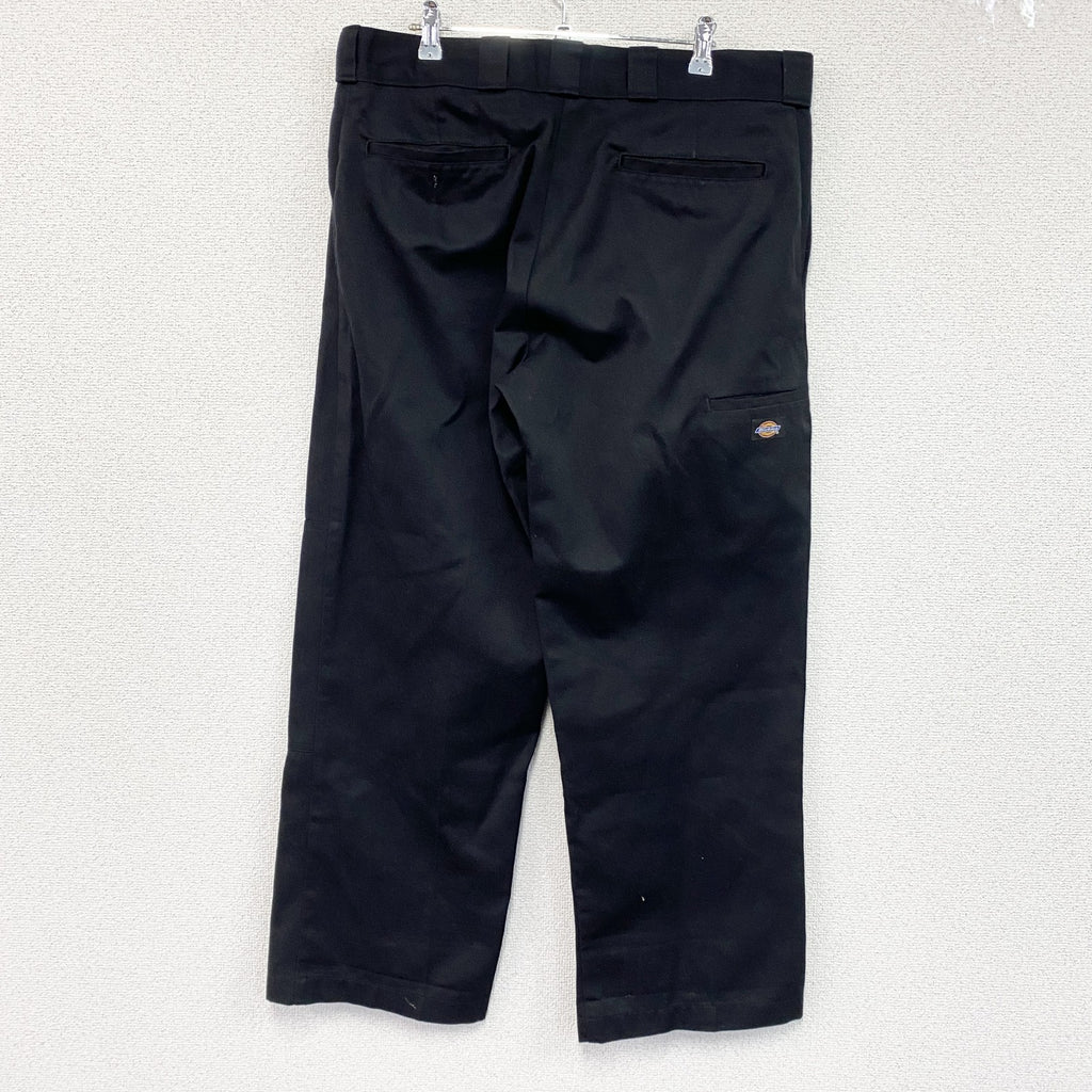 Dickies　ディッキーズ　ルーズフィットダブルニーワークパンツ　黒　ブラック　W36サイズ　