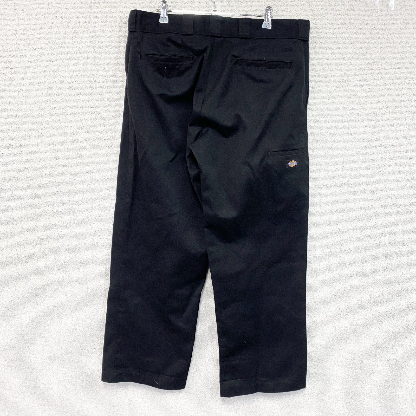 Dickies　ディッキーズ　ルーズフィットダブルニーワークパンツ　黒　ブラック　W36サイズ　