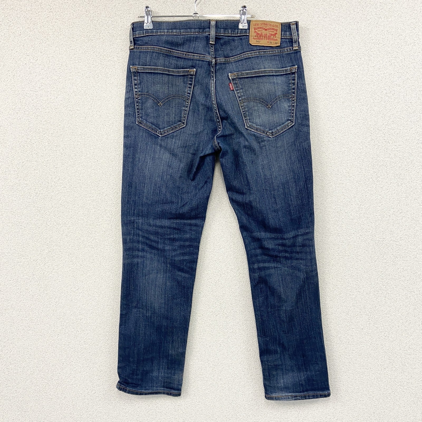 Levi's　リーバイス　541　デニムパンツ/ジーンズ　ジップフライ　縦落ち　鬼ヒゲ　インディゴ　W33サイズ