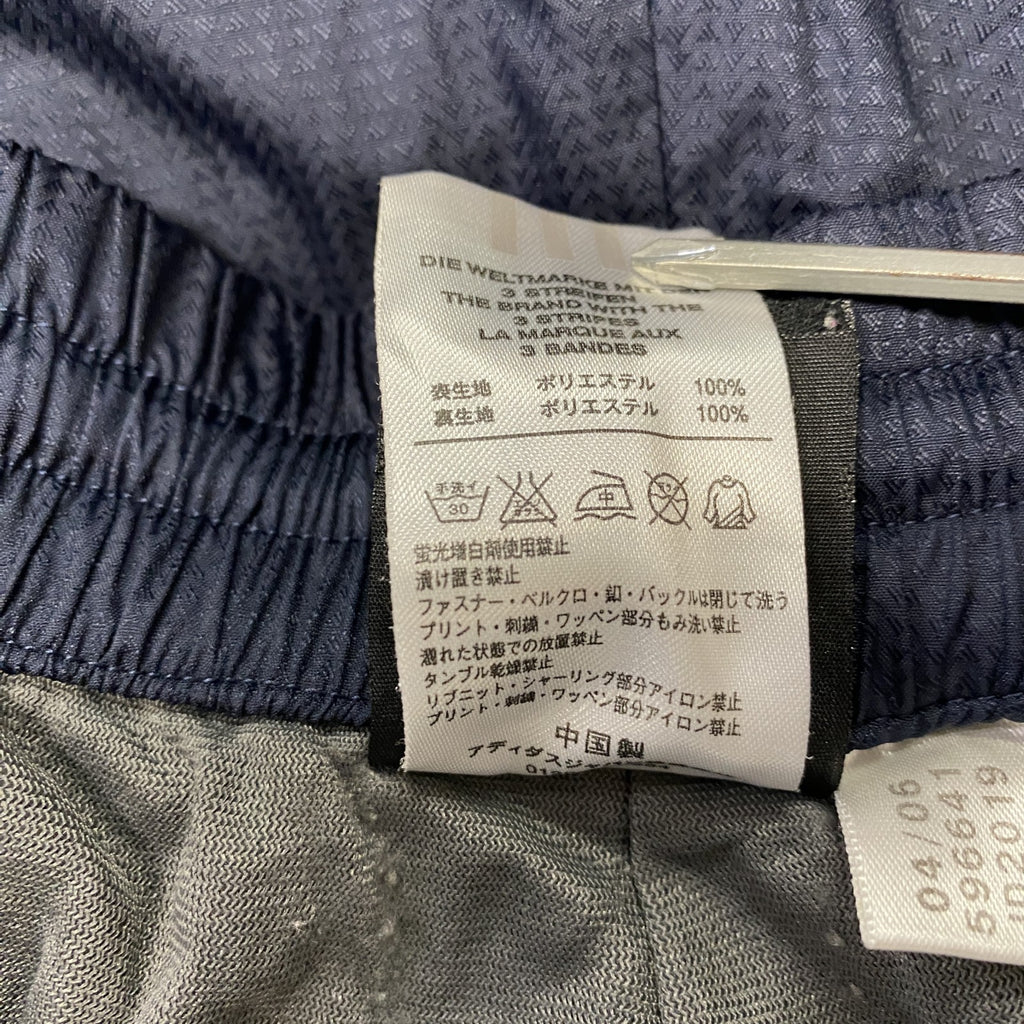 adidas　アディダス　トラックパンツ/ジャージパンツ　紺　ネイビー　Mサイズ