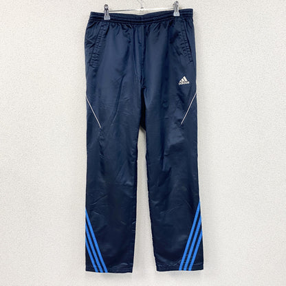 adidas　アディダス　トラックパンツ/ジャージ　パフォーマンスロゴ　ワンポイント　紺　ネイビー　Oサイズ