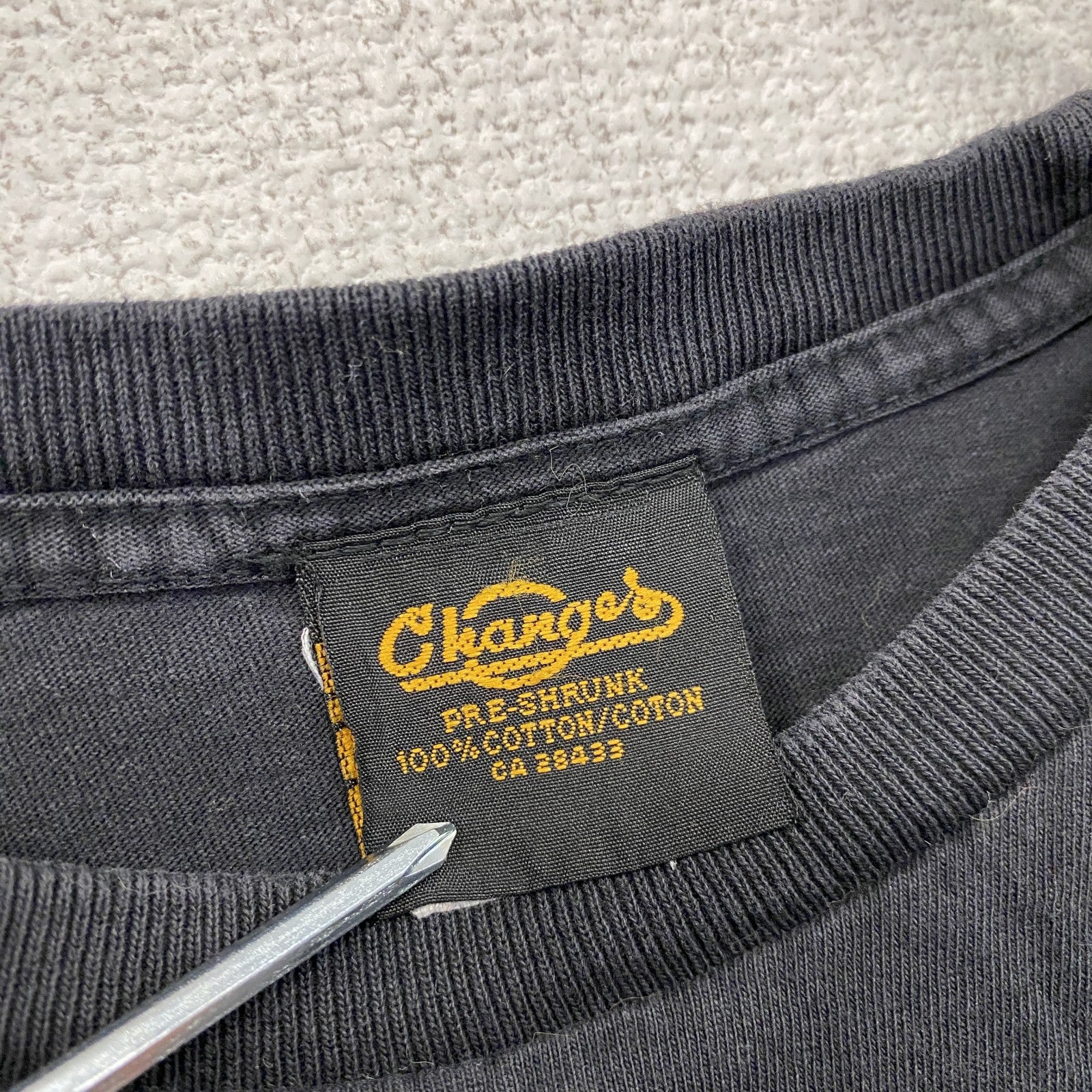 Ckanges　半袖プリントTシャツ　黒　ブラック　Mサイズ