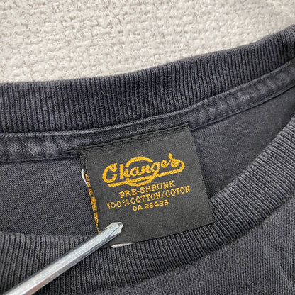 Ckanges　半袖プリントTシャツ　黒　ブラック　Mサイズ