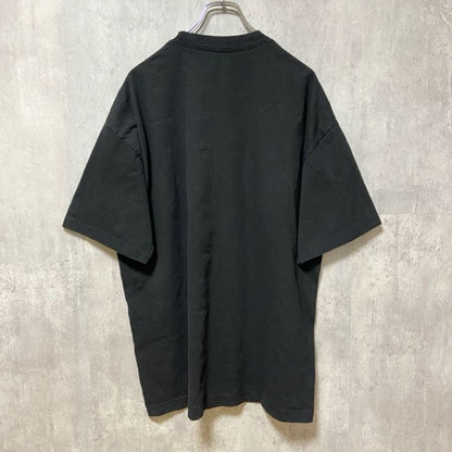 古着 used　NHL シカゴブラックホークス　アイスホッケー　パトリックケイン　半袖オフィシャルプリントTシャツ　黒　XLサイズ