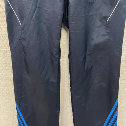 adidas　アディダス　トラックパンツ/ジャージ　パフォーマンスロゴ　ワンポイント　紺　ネイビー　Oサイズ
