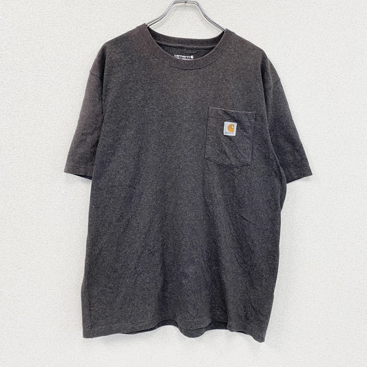 Carhartt　カーハート　半袖Tシャツ　ポケット付き　灰色　グレー　Lサイズ　