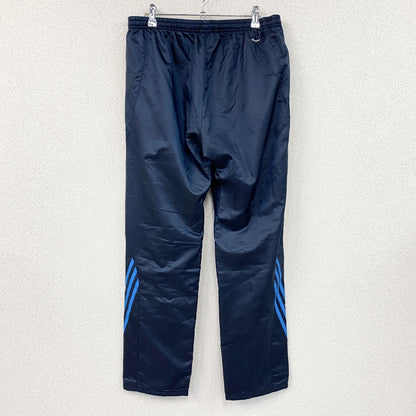 adidas　アディダス　トラックパンツ/ジャージ　パフォーマンスロゴ　ワンポイント　紺　ネイビー　Oサイズ