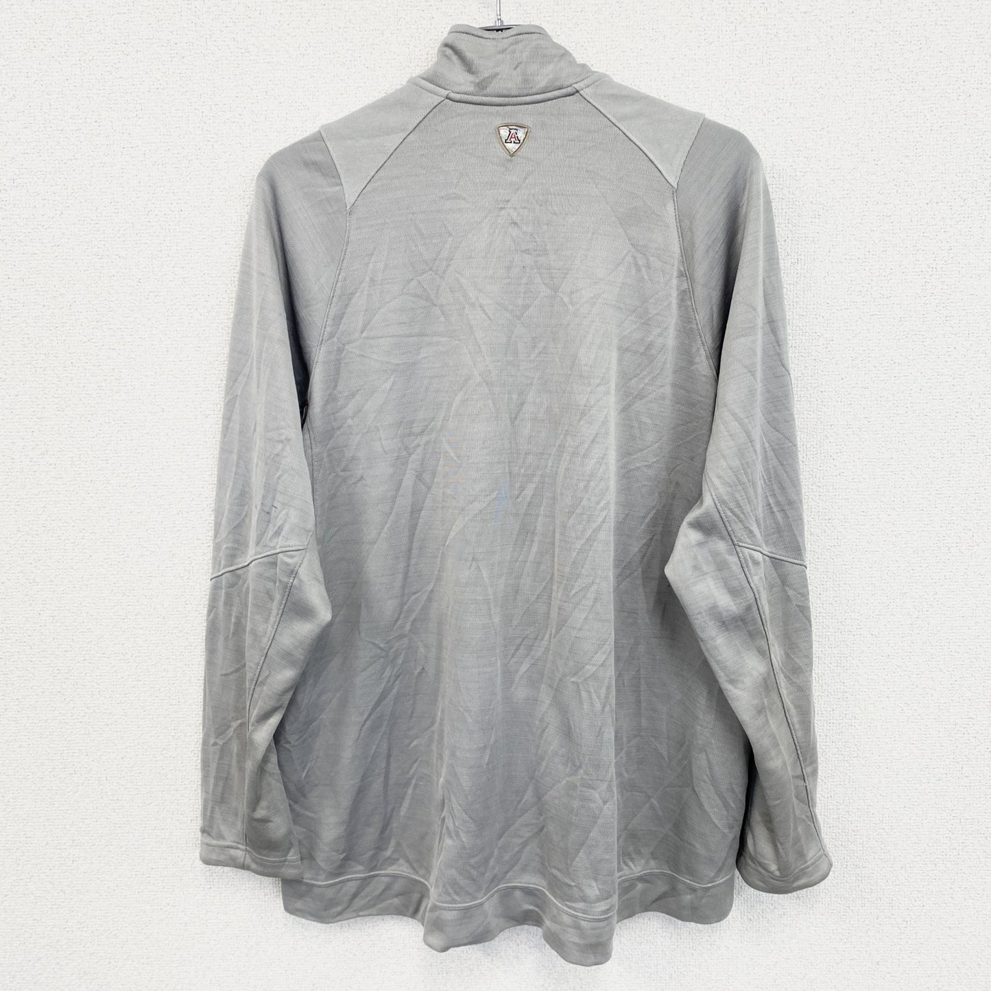 古着 used　NIKE　ナイキ　フルジップトラックジャケット/ジャージ　灰色　グレー　XLサイズ