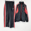 NIKE　ナイキ　ジャージセットアップ　トラックジャケット　トラックパンツ　スウッシュ　黒　ブラック　Lサイズ