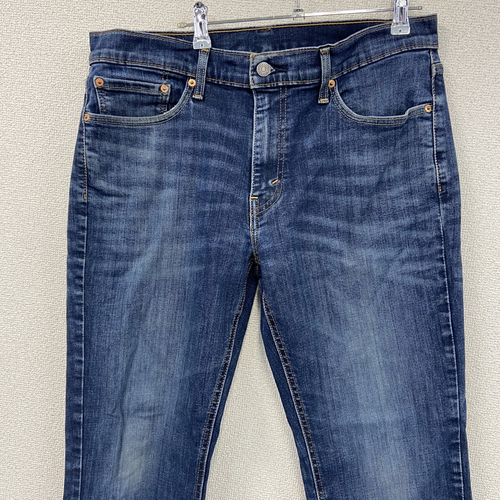 Levi's　リーバイス　541　デニムパンツ/ジーンズ　縦落ち　鬼ヒゲ　ジップフライ　インディゴ　W33サイズ