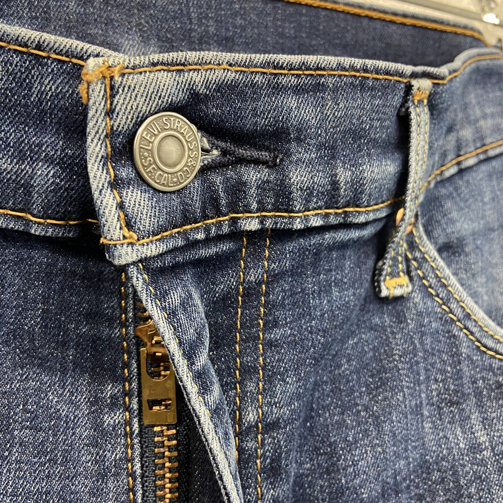 Levi's　リーバイス　541　デニムパンツ/ジーンズ　縦落ち　鬼ヒゲ　ジップフライ　インディゴ　W33サイズ