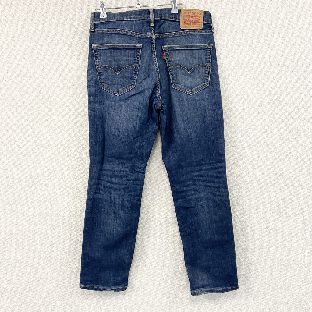 Levi's　リーバイス　541　デニムパンツ/ジーンズ　縦落ち　鬼ヒゲ　ジップフライ　インディゴ　W33サイズ
