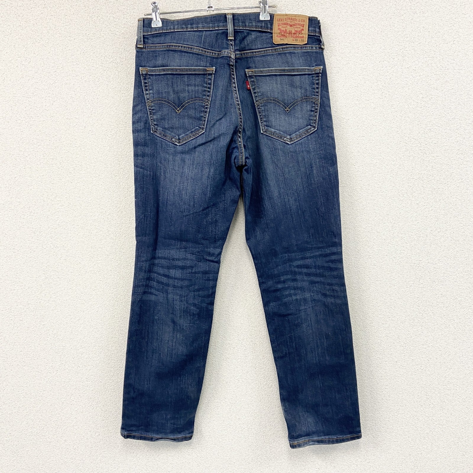 Levi's　リーバイス　541　デニムパンツ/ジーンズ　縦落ち　鬼ヒゲ　ジップフライ　インディゴ　W33サイズ