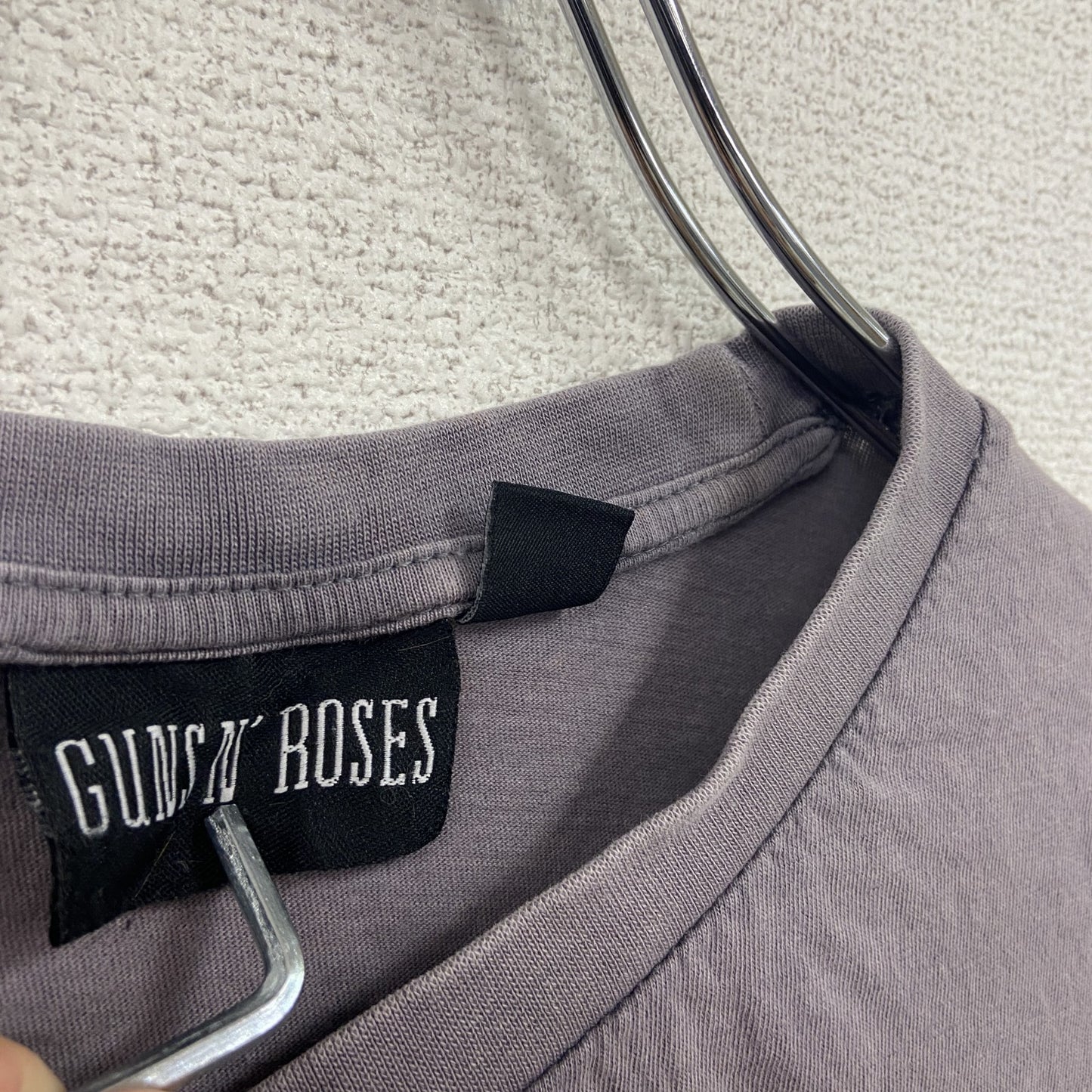 GUNS N ROSES　ガンズ・アンド・ローゼズ　半袖Tシャツ　バンT　紫　パープル　2XSサイズ