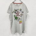 Disney　ディズニー　トイストーリー　半袖プリントTシャツ　灰色　グレー　XLサイズ