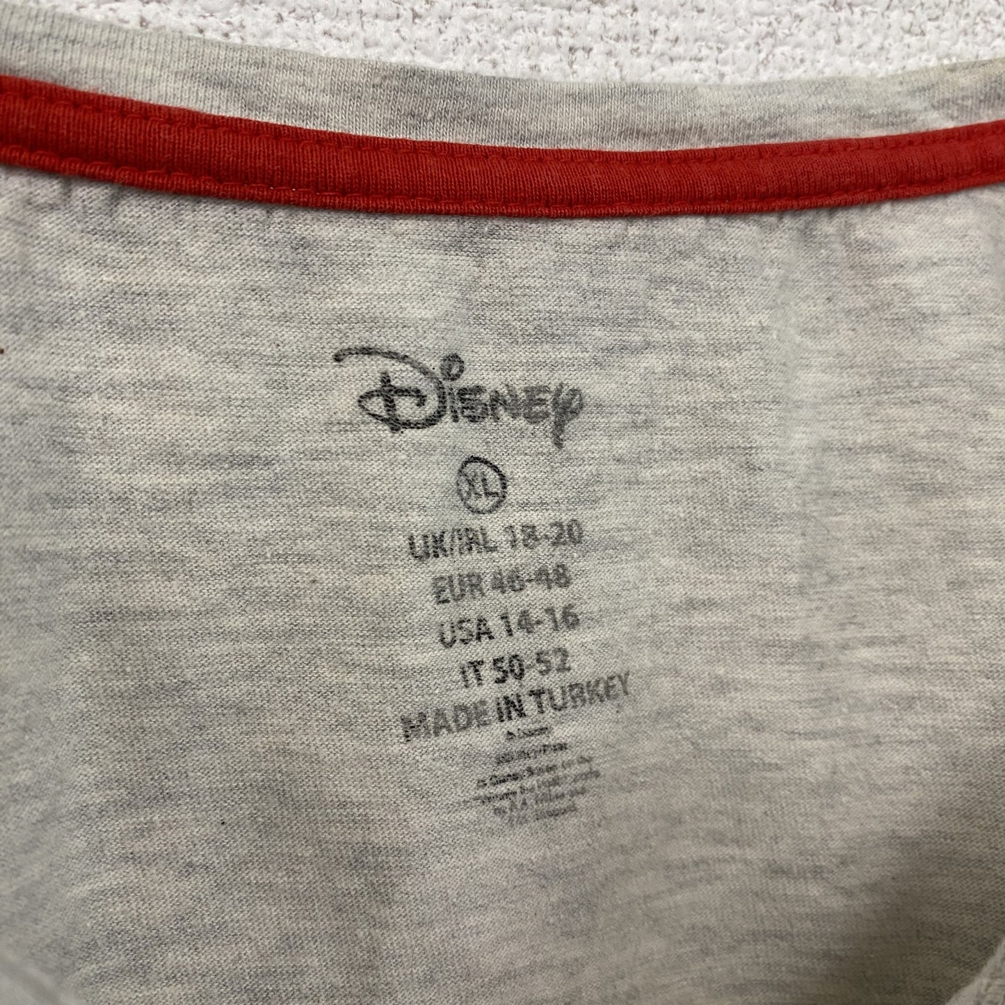 Disney　ディズニー　トイストーリー　半袖プリントTシャツ　灰色　グレー　XLサイズ