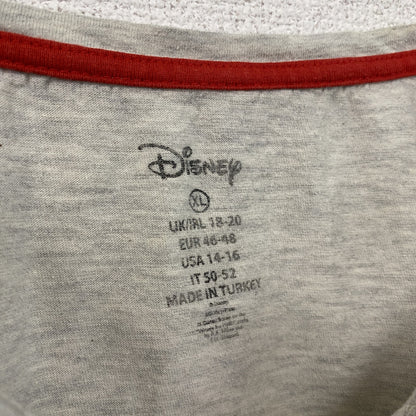 Disney　ディズニー　トイストーリー　半袖プリントTシャツ　灰色　グレー　XLサイズ