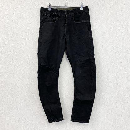 G-STAR RAW　ジースターロゥ　ARC　3D　デニムパンツ/ジーンズ　ボタンフライ　黒　ブラック　W30サイズ