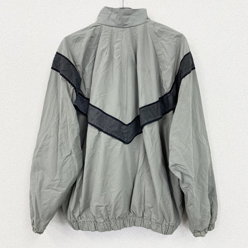 90s　米軍　U.S．ARMY　トレーニングジャケット　ナイロンジャケット　ヴィンテージ　グレー　Lサイズ