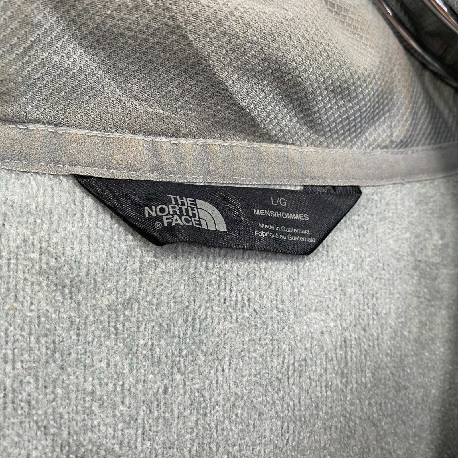 古着 used　THE NORTH FACE　ザノースフェイス　フルジップパーカー/フーディ　灰色　グレー　Lサイズ