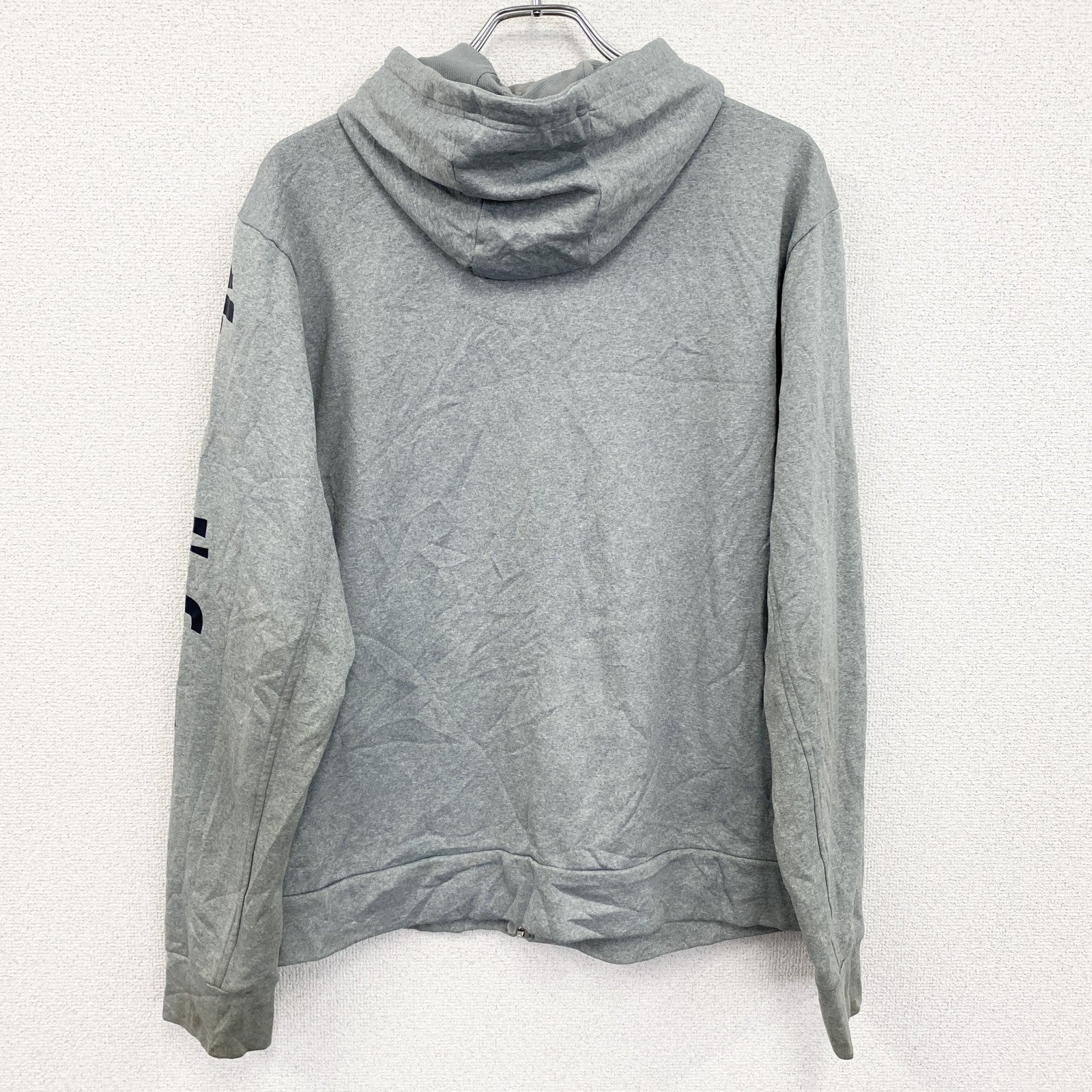古着 used　THE NORTH FACE　ザノースフェイス　フルジップパーカー/フーディ　灰色　グレー　Lサイズ