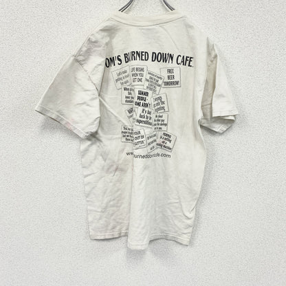 00s　GILDAN　半袖Tシャツ　ヴィンテージ　白　ホワイト　Mサイズ