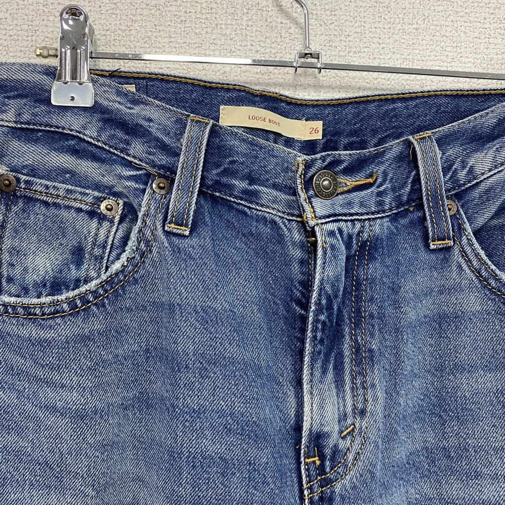 Levi's　リーバイス　デニムパンツジーンズ　ジップフライ　インディゴ　W26サイズ