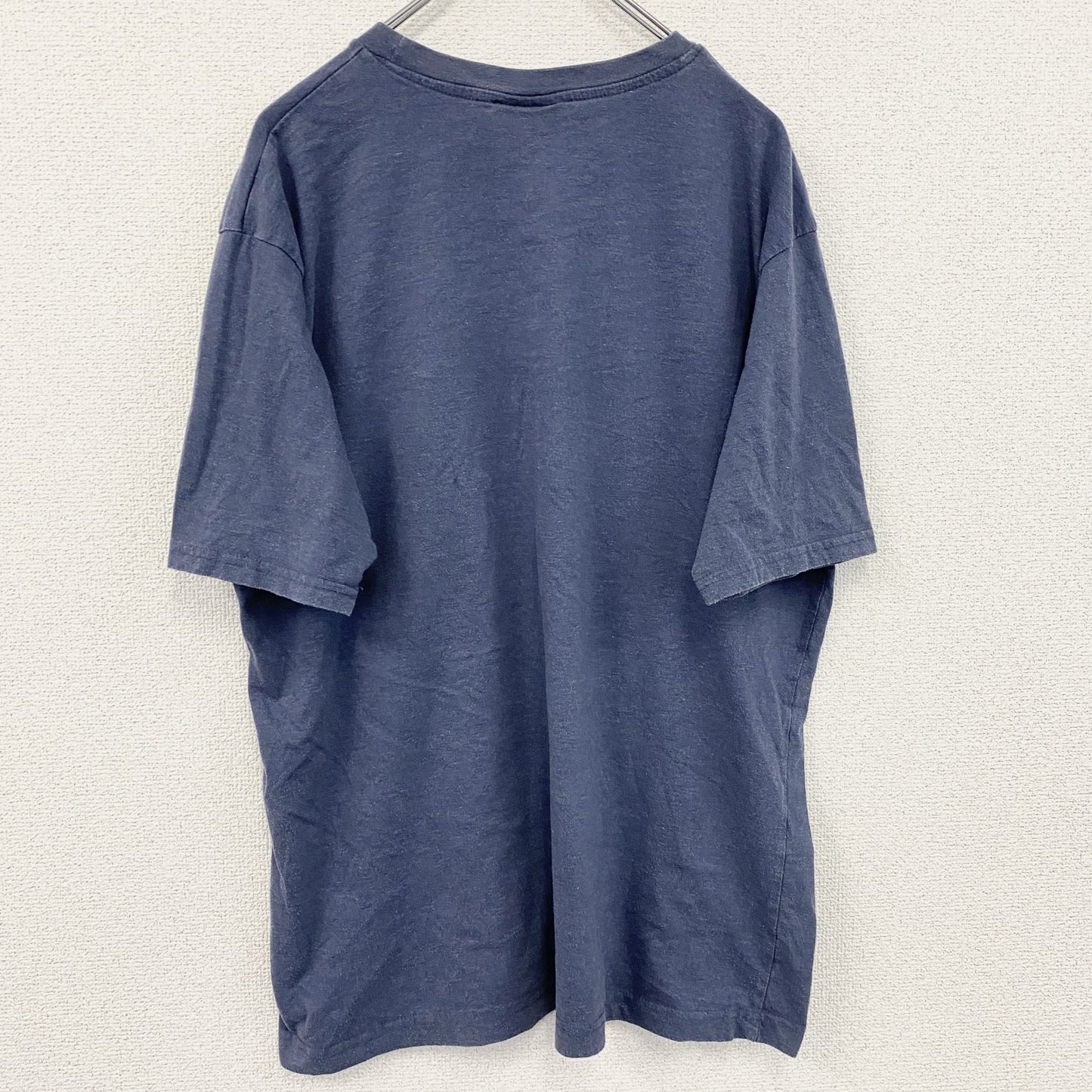 cedar wooa state　半袖プリントTシャツ　ロボット　紺　ネイビー　XLサイズ