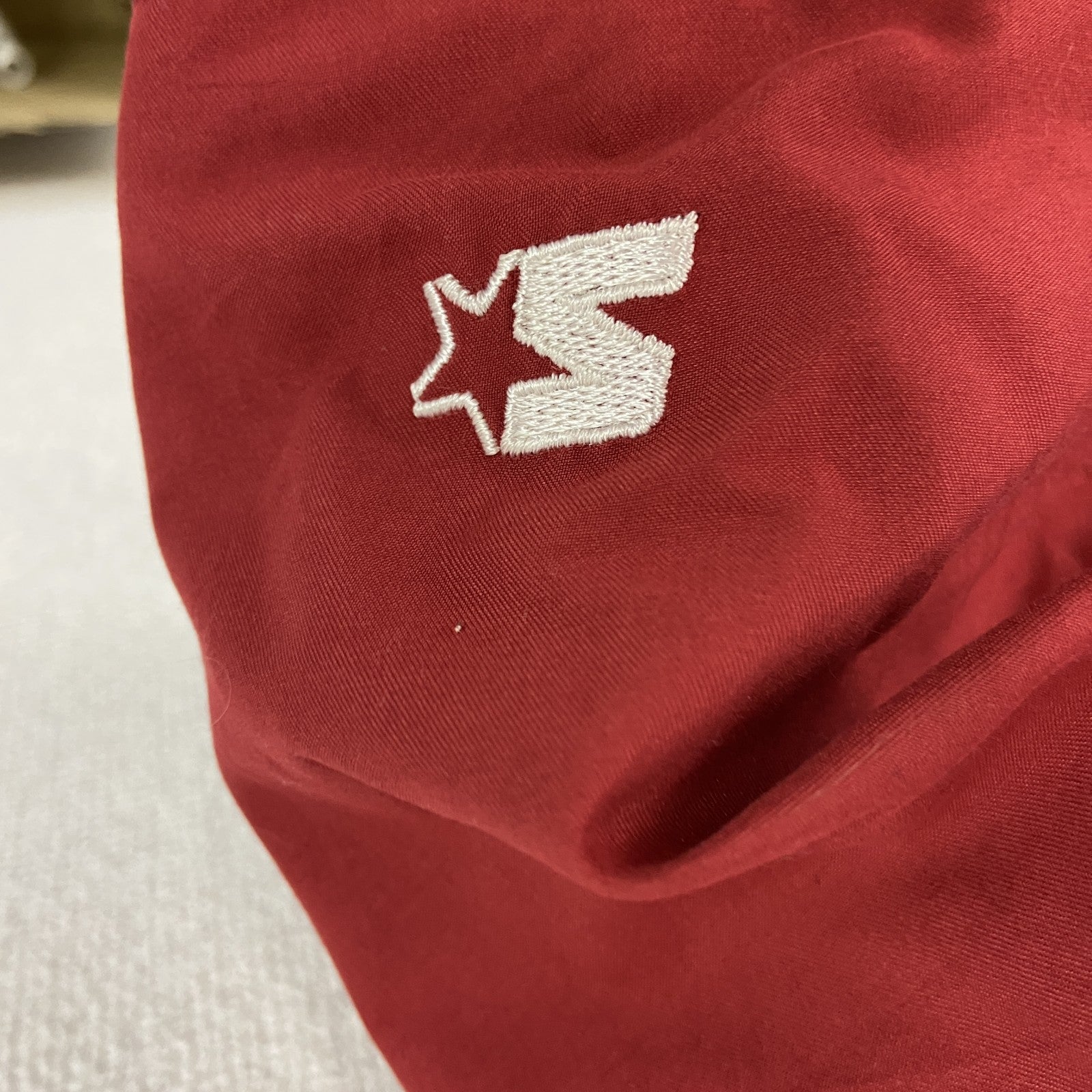 STARTER　スターター　プルオーバージャケット　赤　レッド　XLサイズ
