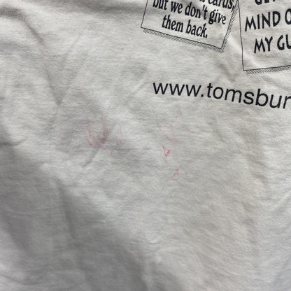 00s　GILDAN　半袖Tシャツ　ヴィンテージ　白　ホワイト　Mサイズ