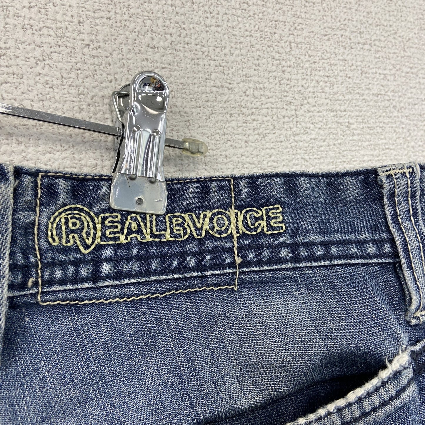 Real Bvoioe　デニムパンツ/ジーンズ　ボタン開き　インディゴ　W32サイズ