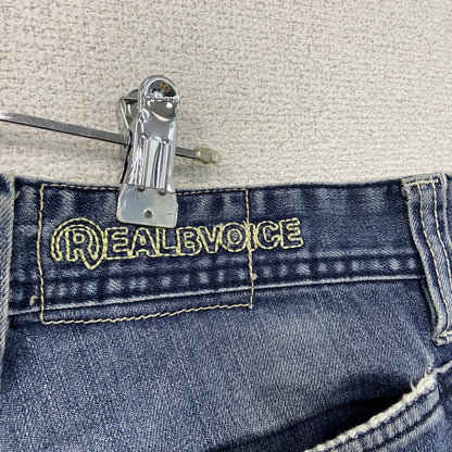 Real Bvoioe　デニムパンツ/ジーンズ　ボタン開き　インディゴ　W32サイズ