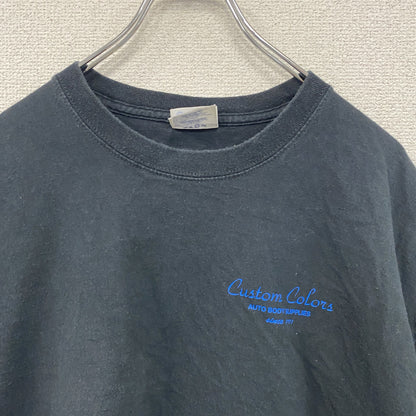 00s　PORT and COMPANY　O-BASF　半袖Tシャツ　ヴィンテージ　黒　ブラック　XLサイズ