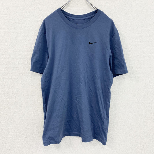NIKE　ナイキ　半袖プリントTシャツ　スウッシュ　青　ブルー　Lサイズ　