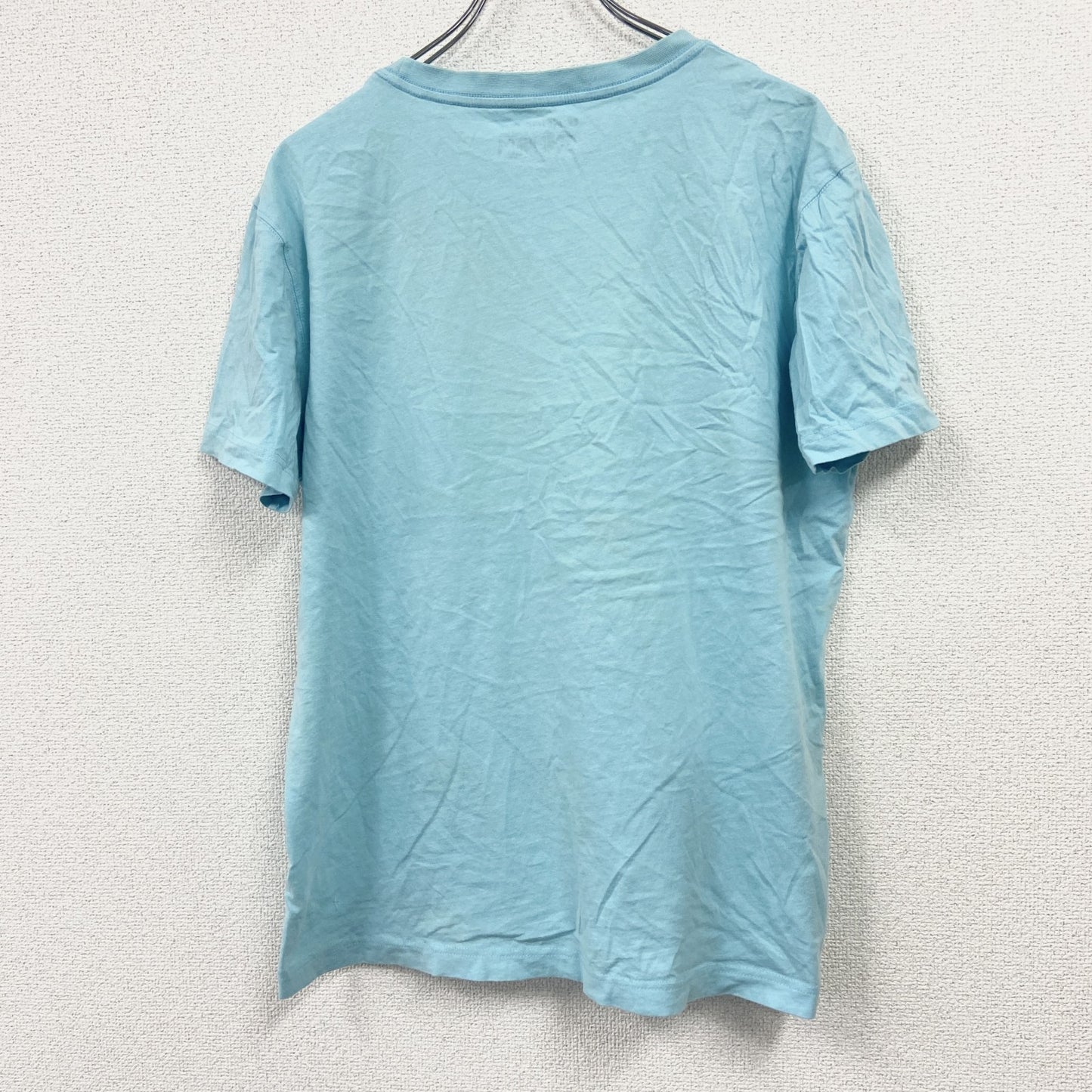 ONE PICE　ワンピース　モンキーDルフィ　半袖Tシャツ　アニメT　キャラクターT　水色　ブルー　XLサイズ