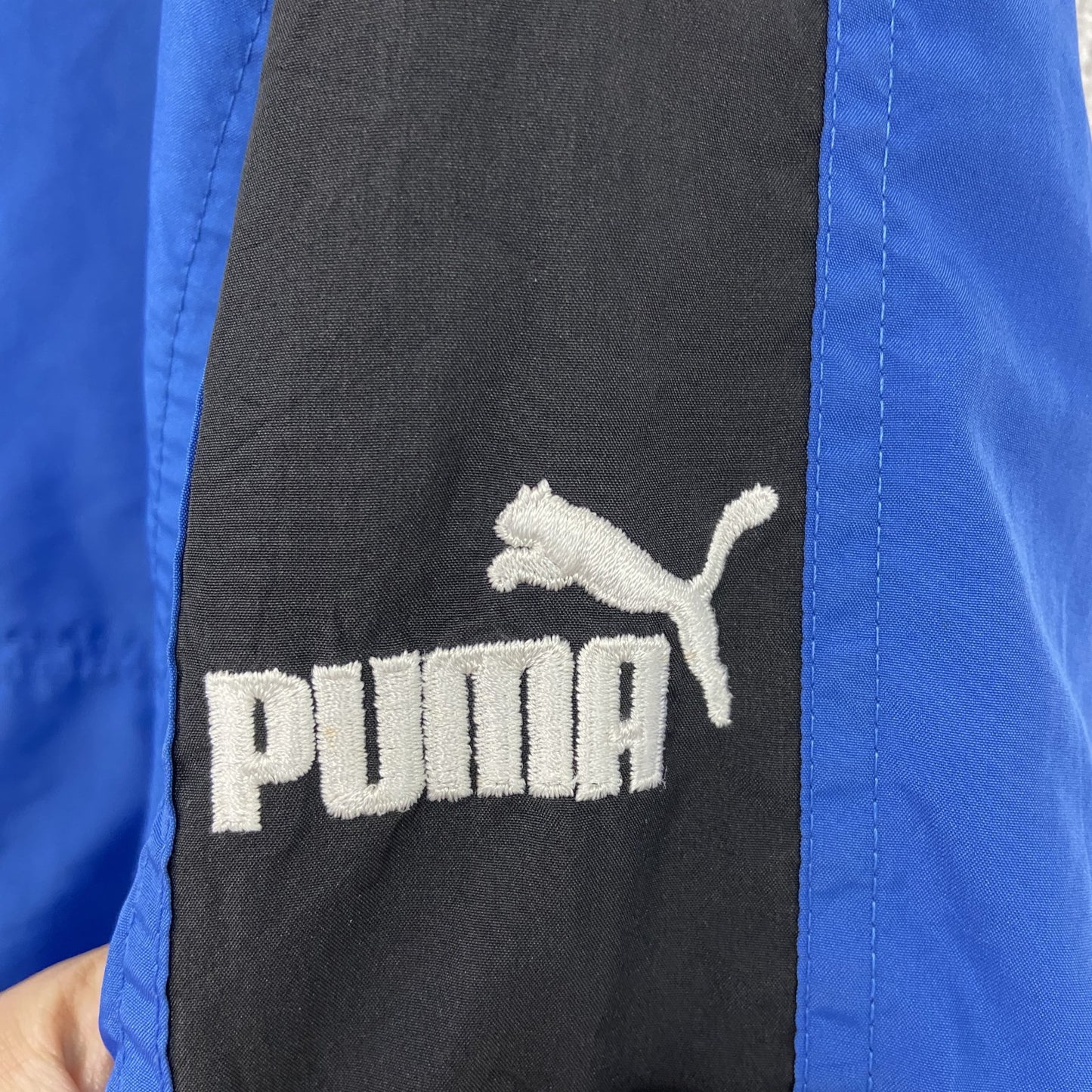 NFL　PUMA　プーマ　プルオーバージャケット　青　ブルー　2XLサイズ