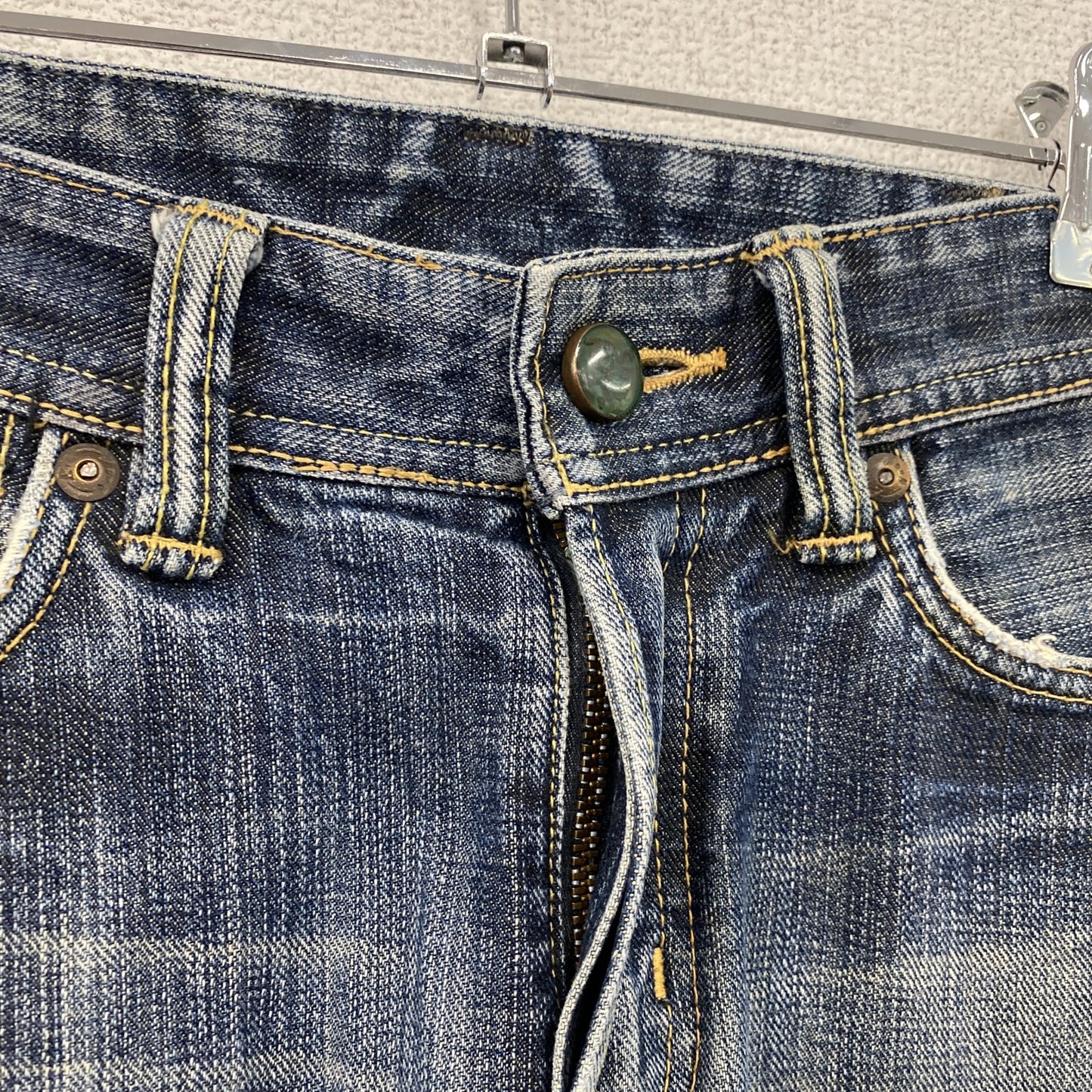BIG JOHN　ビッグジョン　デニムパンツ/ジーンズ　ジップフライ　インディゴ　29サイズ