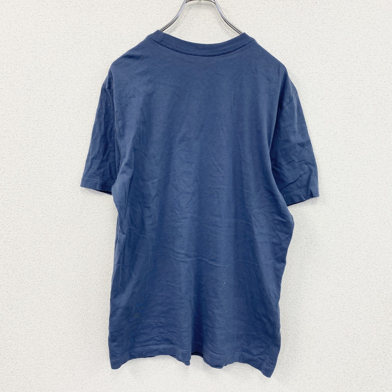 NIKE　ナイキ　半袖プリントTシャツ　スウッシュ　青　ブルー　Lサイズ　
