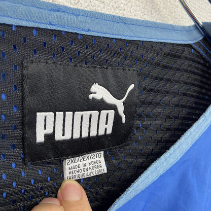 NFL　PUMA　プーマ　プルオーバージャケット　青　ブルー　2XLサイズ