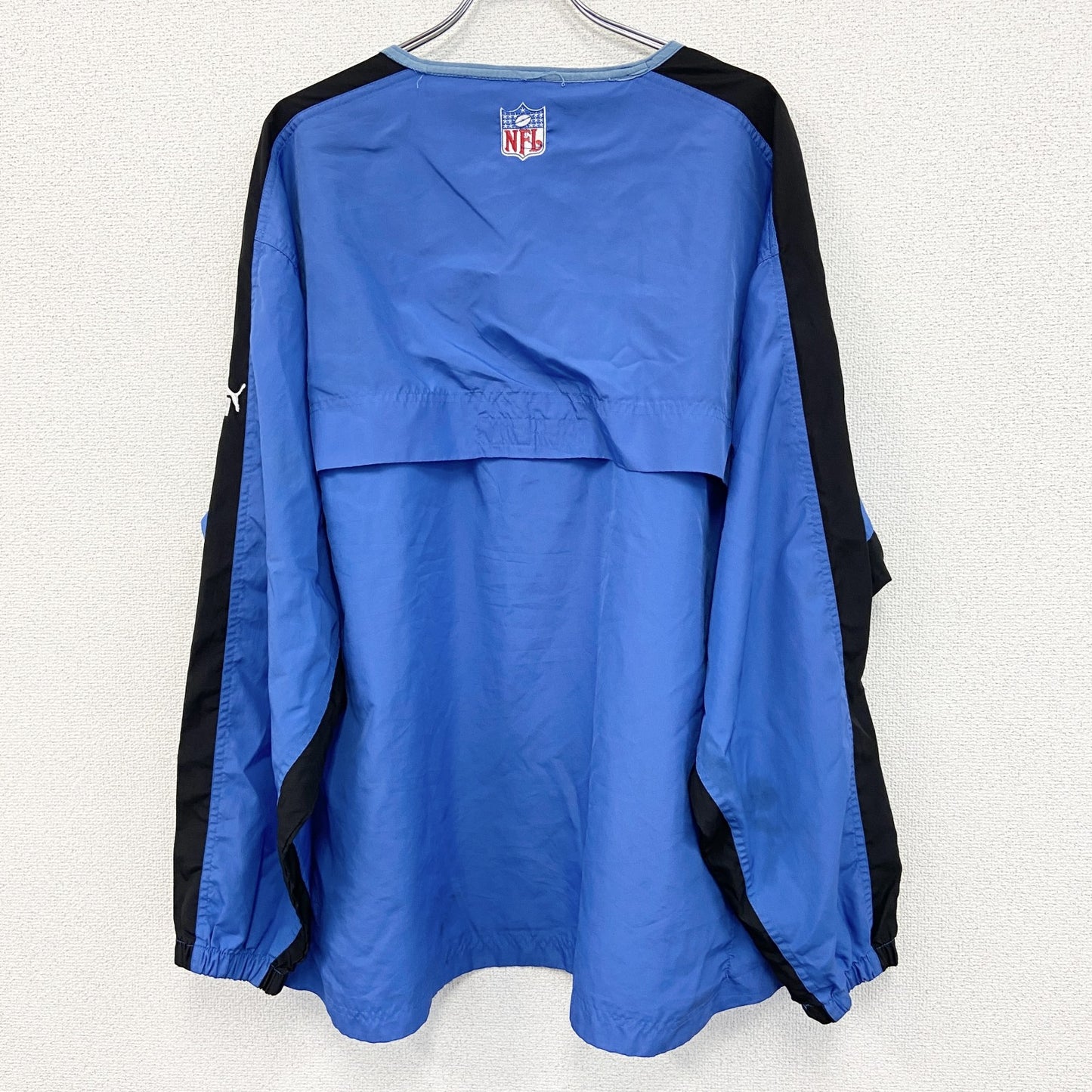 NFL　PUMA　プーマ　プルオーバージャケット　青　ブルー　2XLサイズ