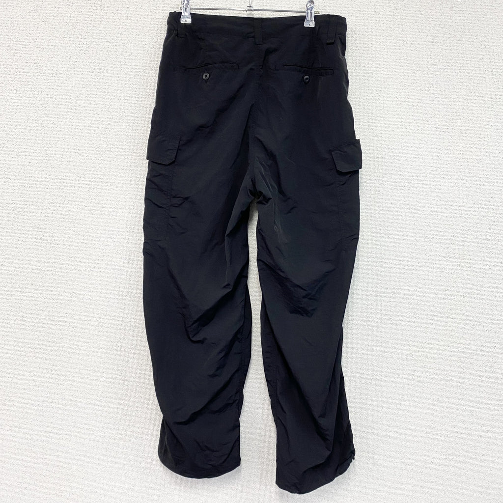WORKMAN　ワークマン　コールドウェザーミリタリーカーゴパンツ　ナイロンパンツ　黒　ブラック　Lサイズ